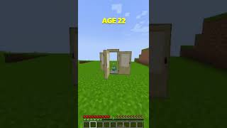 Minecraft How To Escape Traps At Every Age😱(INSANE)😍 #minecraft #shorts