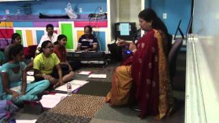 Dr Shobha Raju teaches Jaalo jaali at Vesavi Vennela on July 28th 2015