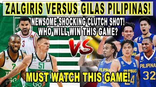 GILAS PILIPINAS vs ZALGIRIS! Shocking Winning 3 Point Shot! 2k24