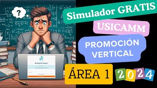 🔴USICAMM🚩Simulador ÁREA 1 Gratis✅Promocion VERTICAL 2024🎈