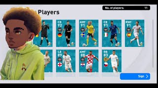 1July Today EURO POTW Pack Opening | Pes 2021 Mobile