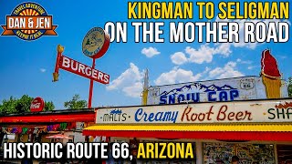 ROUTE 66 - KINGMAN TO SELIGMAN - Hackberry General Store - Giganticus Headicus - Sno Cap Drive In