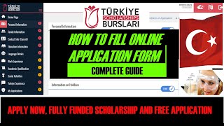 Turkey Burslari (Scholarship) 2021-2022 | (BS/MS/PhD) | Application Submission Guide (Urdu/Hindi)