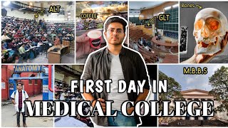 First Day at Medical College || Class | Clg Tour | Fun | MBBS