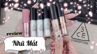 GEL NHŨ MẮT KIM TUYẾN 3CE STYLENANDA EYE SWITCH | Review | MIMI OFFICIAL