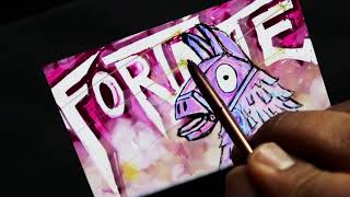 Drawing on Samsung Galaxy Note 20 Ultra using Stylus - Fortnite Llama