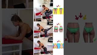 Full Body Exercises with a Chair 🪑🔥🏋️ #fitness #workout #weightloss