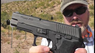 SIG SAUER P226 9mm Para (CA Model) Range Review