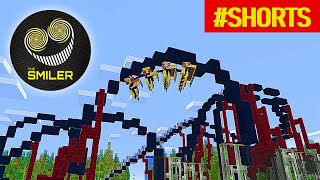 The Smiler Alton Towers In MINECRAFT | #Shorts