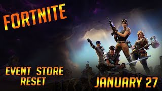 Fortnite Event Store Reset: January 27th, New Guns, Legendary Hero's, And More!