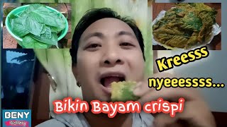 Bikin Bayam Crispi❗Di jamin kreess nyeess..❗Vlog Beny serizawa