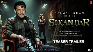 Sikandar - Hindi Trailer | Salman Khan | Rashmika Mandanna | Amitabh B | Sunil S | T-Series | 2024