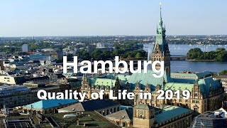 Quality of Life in Hamburg, Germany , rank 51st in the world in 2019