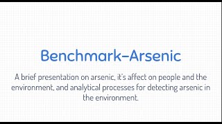 Grad school-arsenic presentation