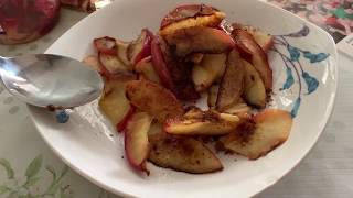 Healthy Brown Sugar Apple Snack