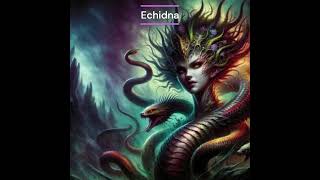 #echidna #typhon #zeus #hera #snakewoman #monster #hydra  #terrifying #mythology #myths #greek