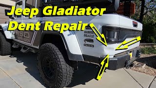 Jeep Gladiator Dent Quarter Panel Mobile Repair Phoenix Arizona