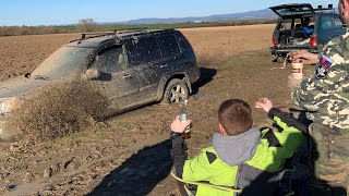 Nissan Xtrail Offroad Fail- Lada Niva WIN