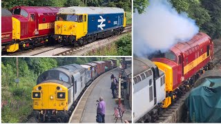 Stunning-looking Class 50 stars on first day of diesel gala at Keighley & Worth Valley Railway