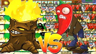 Plants vs Zombies Hack - Gatling Pea vs 999 Jalapeno Zombies vs Jack in the Box 1a 😈👿👹