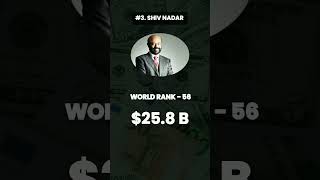 💵 Top 4 RICHEST Indians 🤑 | Richest People In INDIA #shorts