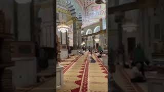 Inside Beutifull Dome of the Rock #alquds #aqsa #domeoftherock #masjid #jerusalem #islam #alquds