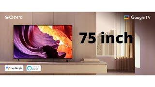 Sony 75 Inch 4K Ultra HD TV X80K Series