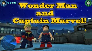 Lego Marvel's Avengers Wonder Man and Captain Marvel Gameplay- 1080p HD