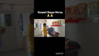 Ganpati Bappa morya #viralvideo #shorts #tranding 🙏🙏