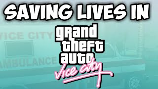 Corona Ke Patients Ka Ilaaj In GTA Vice City | VERY FUNNY GTA Vice City Ambulance Mission