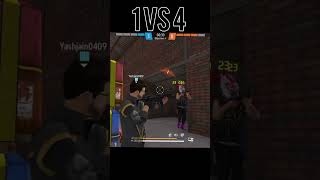 1v4 Clutch | #freefire #shorts #ffshorts #ff #freefiremax #1vs4 #clutch #freefireshorts