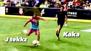 Back 2 Back GOALS ⚽️ Game of Legends | Kaka vs Ronaldinho #football #soccer #goal