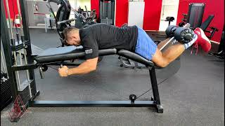 LEG CURL MACHINE