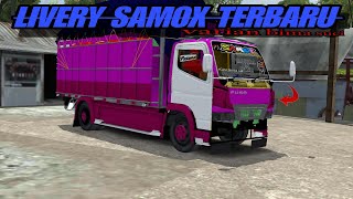 SHAREE‼️LIVERY TRUCK MODS CANTER BIMA SUCI SAMOX TER BARU BUSSID TERBARU