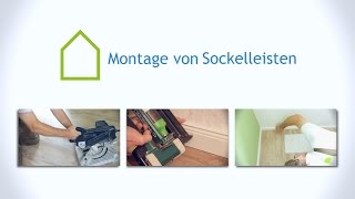 Sockelleisten montieren | casando Ratgeber