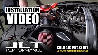 JLT Cold Air Intake with Snap- In Lid Installation for the 2015-2017 Ford Mustang GT 5.0L