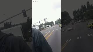 Cop points a gun at a driver in the middle of the road. #fyp #viral #truecrime #shorts #police #cops