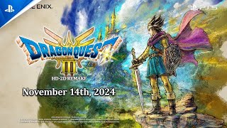 DRAGON QUEST III HD-2D Remake - Trailer Veröffentlichungsdatum | PS5, deutsch