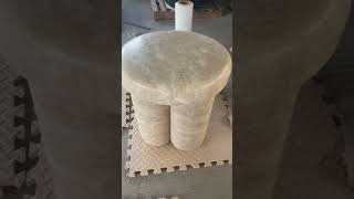 Travertine Stool