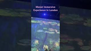 Monet Immersive Experience in London #monet #london