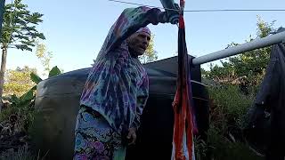 DIY How to tie dye Hang Dye 3 different styles tutorial simple tiedye hobo style