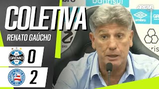 COLETIVA RENATO GAÚCHO | AO VIVO | Grêmio x Bahia - Brasileirão 2024