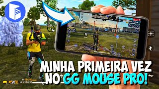 MINHA PRIMEIRA VEZ JOGANDO NO GG MOUSE PRO!  teclado e mouse no celular📲