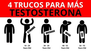 ♂ Como AUMENTAR Tus Niveles de TESTOSTERONA Naturalmente