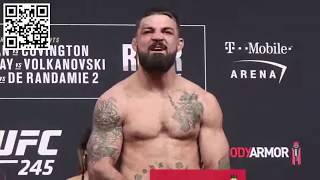 Mike Perry VS Geoff Neal UFC 245 Weigh In Faceoff