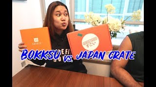 BOKKSU vs JAPAN CRATE - JAPANESE SNACKS | Fifiliciousify