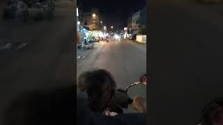 suasana malam hari di kota tanjung Morawa Deli Serdang Sumatera Utara