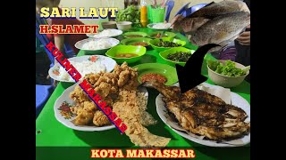 Rekomendasi Kuliner Malam  Enak Dan Murah Sari Laut H.Slamet  Ikan Bakar Kota Makassar #top