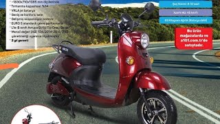 20 Temmuz 2023 A.101 Elektirikli Moped Volta Vs2