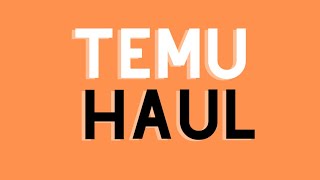 New Temu Haul! Random & Useful Finds